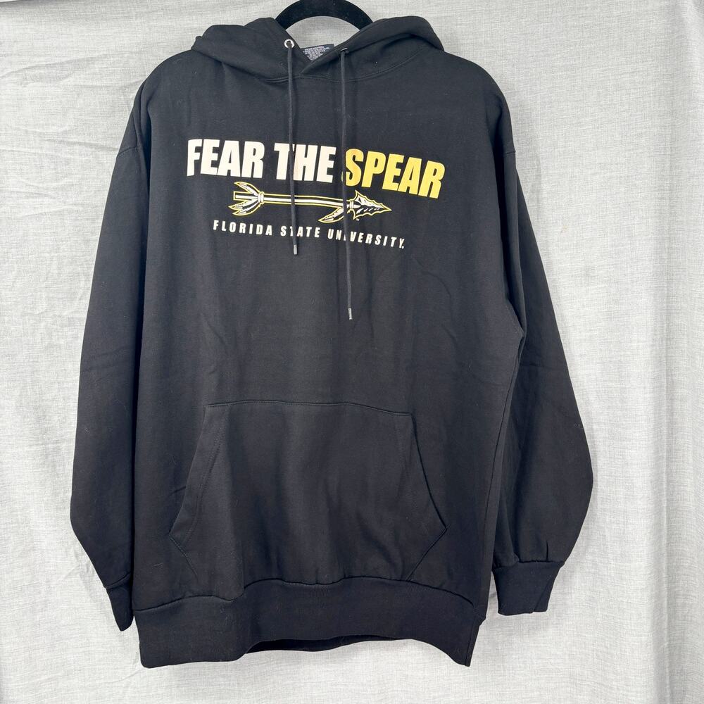 FSU‎ 'Fear the Spear' Florida State University Sweatshirt Collegiate Hoodie XL